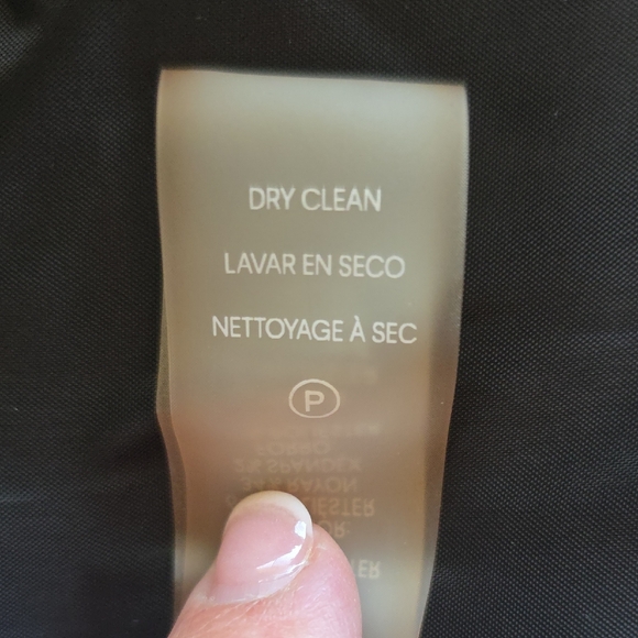 Calvin Klein Herringbone One-Button Blazer - Size 14 - Picture 9 of 10